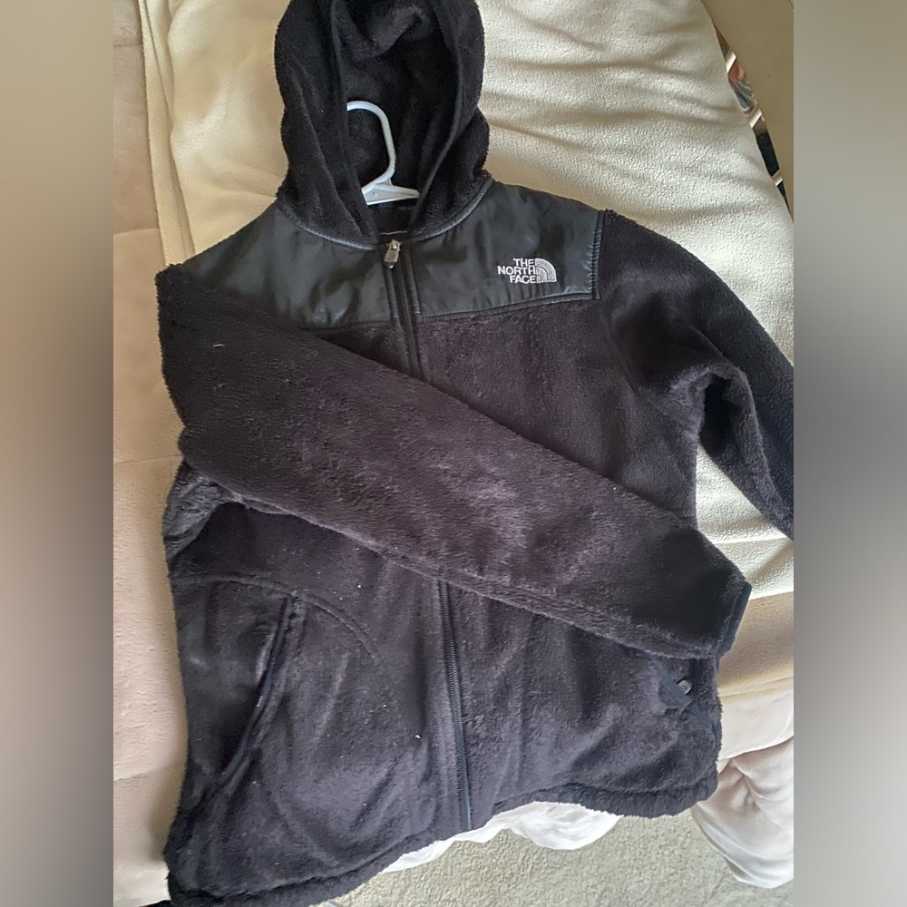 Women’s North Face Fleece Hooded Jacket